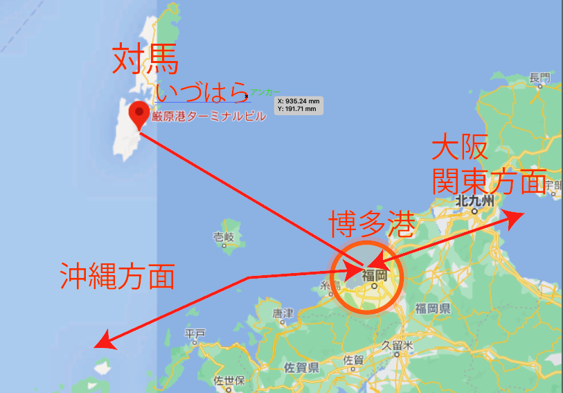 対馬 厳原 からの車輸送 沖縄 宮古島 石垣島 大阪 東京も アイランデクス株式会社